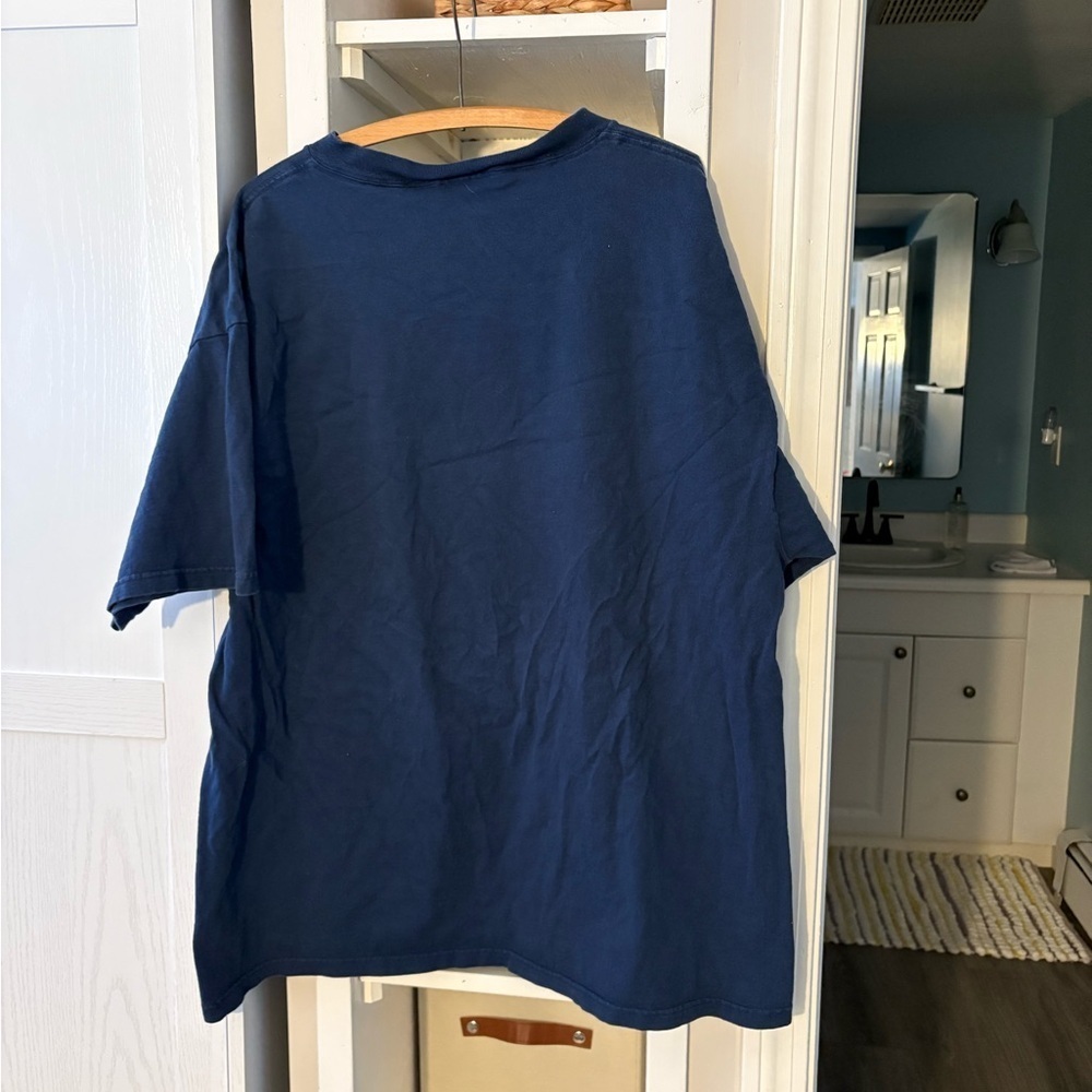 Van Heusen Dark Blue T-Shirt - Picture 5 of 5